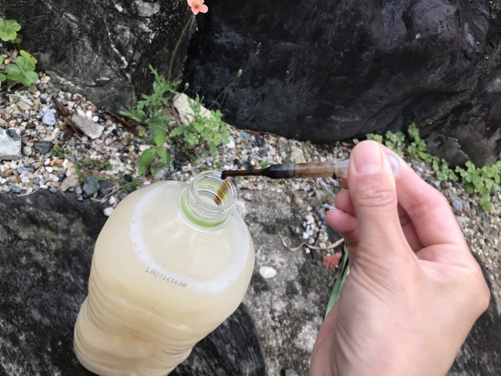 殺ダニ剤の希釈